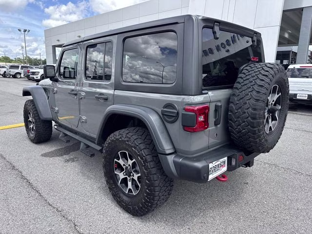 2020 Sting-Gray Clearcoat Jeep Wrangler Unlimited Rubicon 4X4 SUV