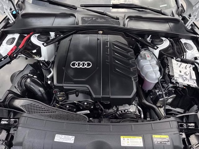 2024 White Audi A5 AWD Convertible