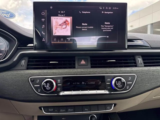 2024 White Audi A5 AWD Convertible
