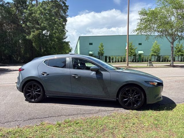 2022 Polymetal Gray Metallic Mazda Mazda3 Carbon Edition FWD Hatchback