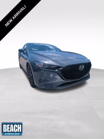 2022 Polymetal Gray Metallic Mazda Mazda3 Carbon Edition FWD Hatchback