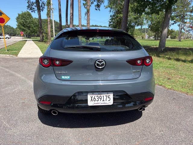 2022 Polymetal Gray Metallic Mazda Mazda3 Carbon Edition FWD Hatchback