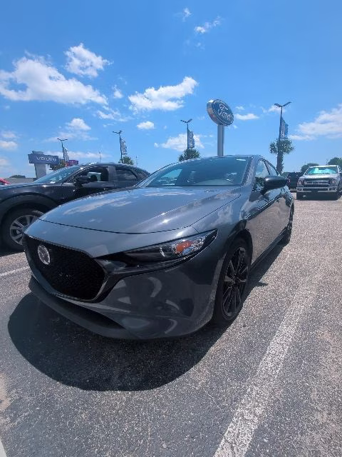 2022 Polymetal Gray Metallic Mazda Mazda3 Carbon Edition FWD Hatchback