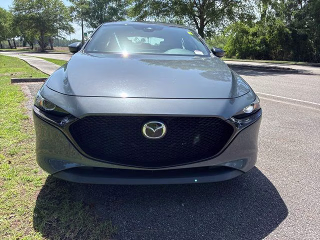 2022 Polymetal Gray Metallic Mazda Mazda3 Carbon Edition FWD Hatchback