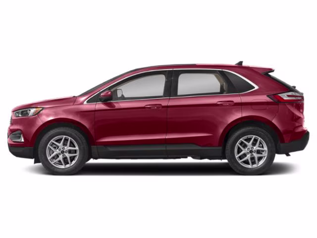 2023 Rapid Red Metallic Tinted Clearcoat Ford Edge SEL AWD SUV
