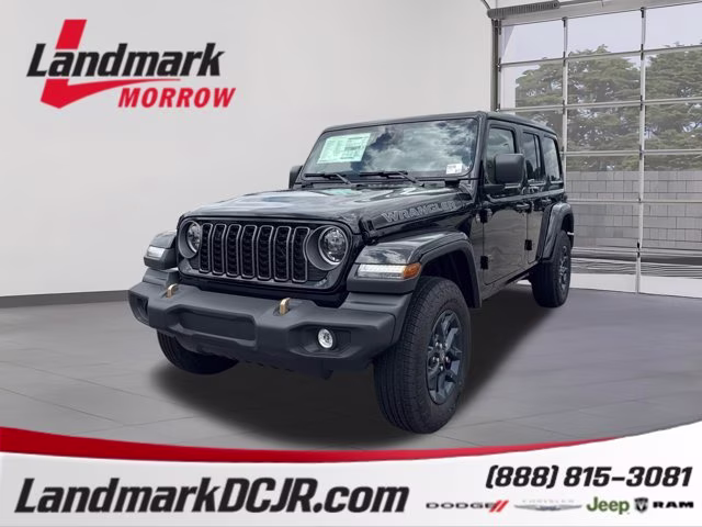 2026 Black Clearcoat Jeep Wrangler 85th Anniversary 4X4 Convertible