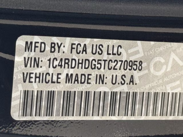 2026 DB Black Clearcoat Dodge Durango GT RWD SUV