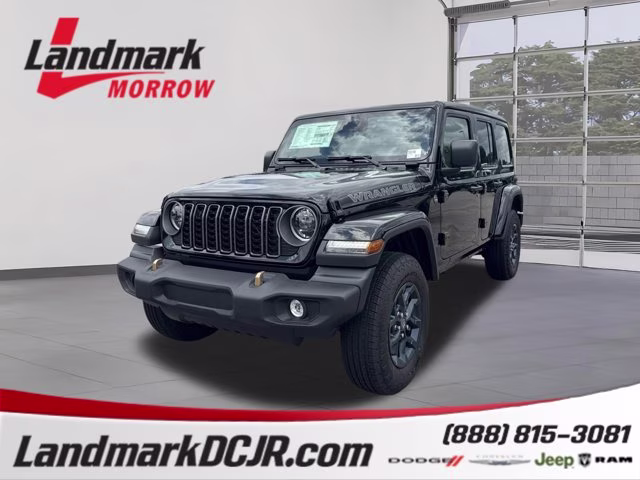 2026 Black Clearcoat Jeep Wrangler 85th Anniversary 4X4 Convertible