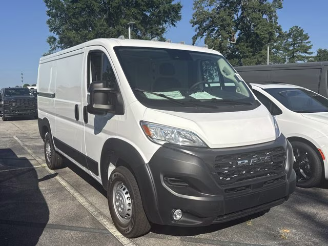 2026 Bright White Clearcoat Ram ProMaster Cargo Van Tradesman FWD Van