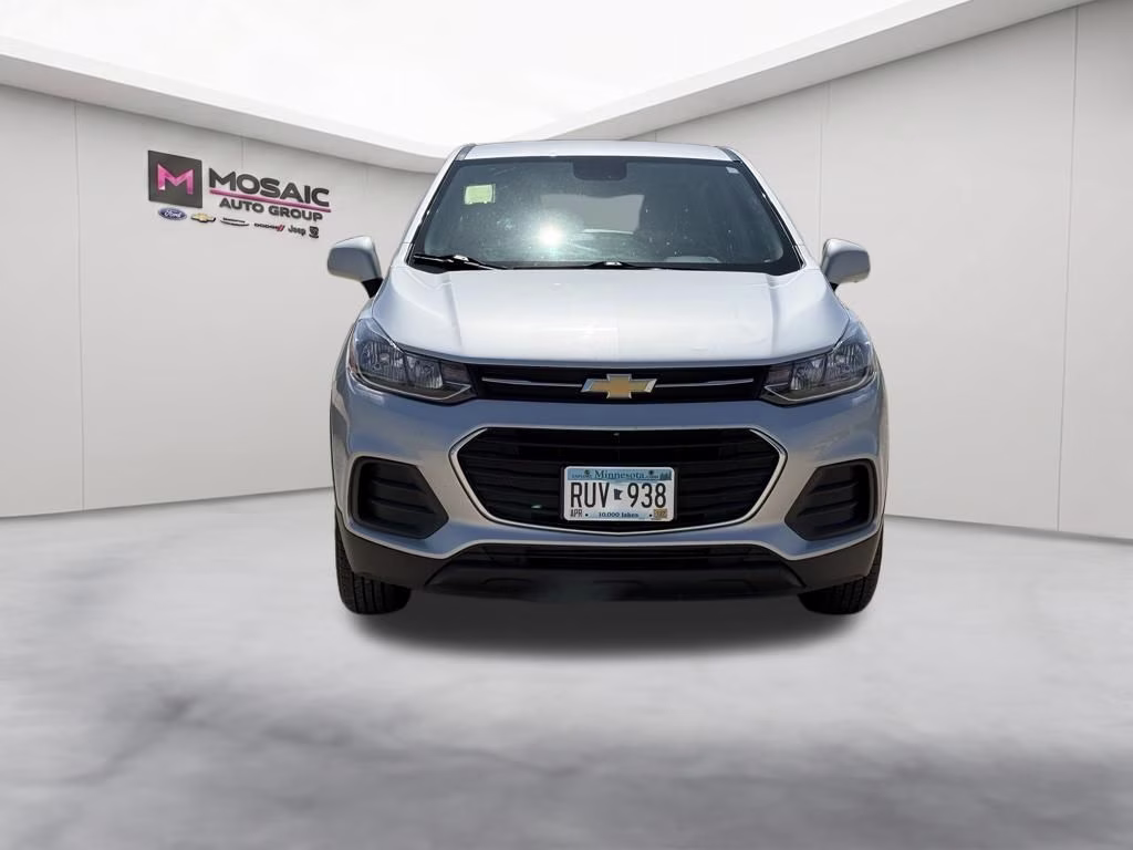 2018 Silver Ice Metallic Chevrolet Trax LS AWD SUV