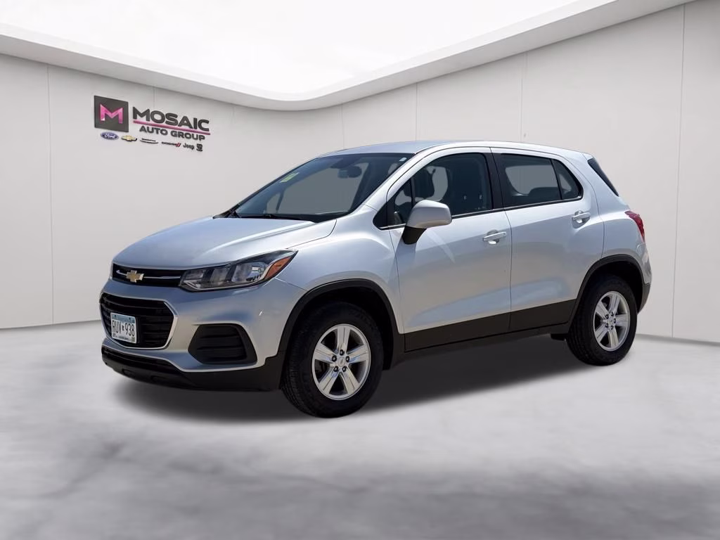 2018 Silver Ice Metallic Chevrolet Trax LS AWD SUV
