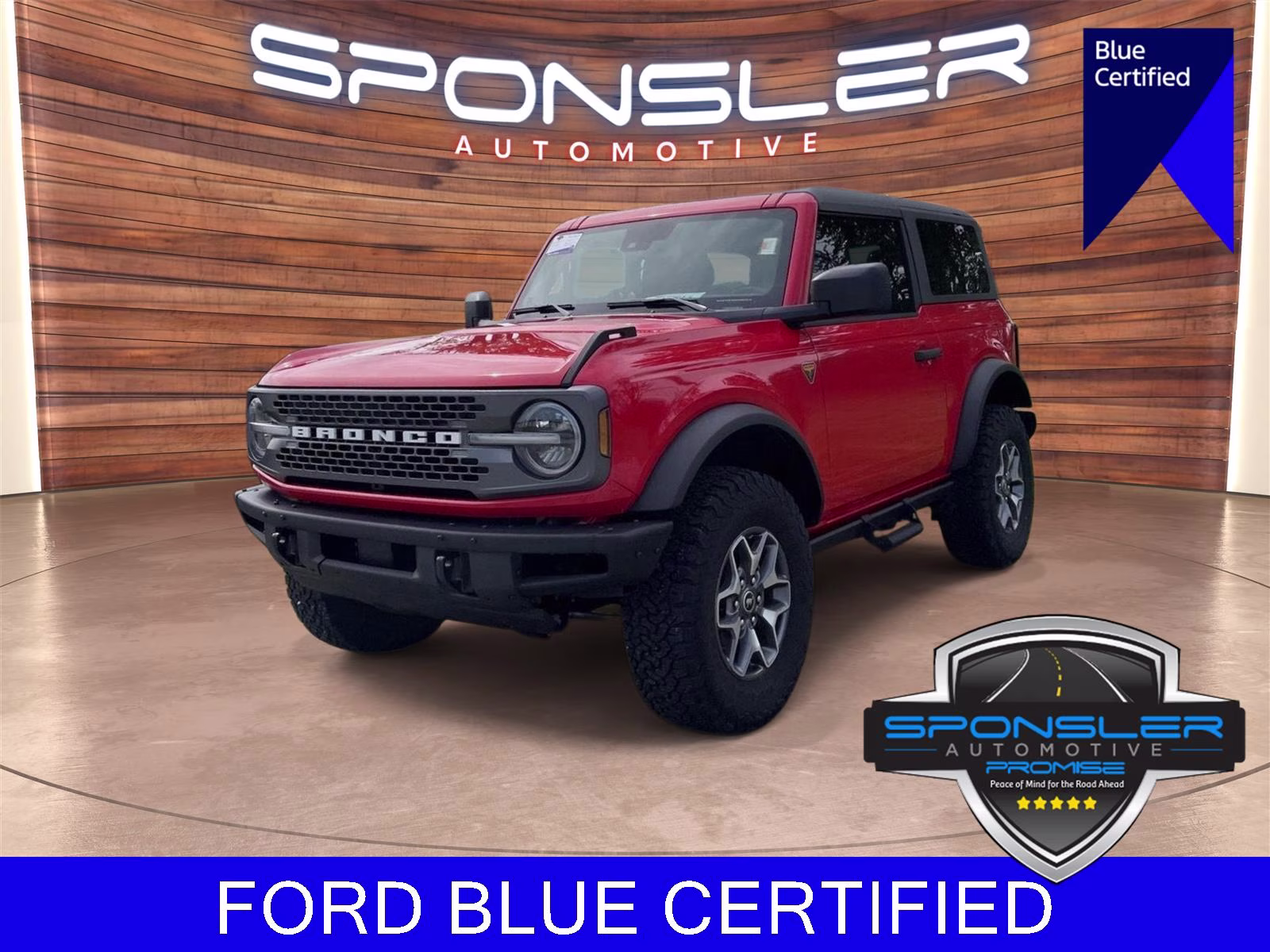 2024 Race Red Ford Bronco Badlands 4X4 SUV