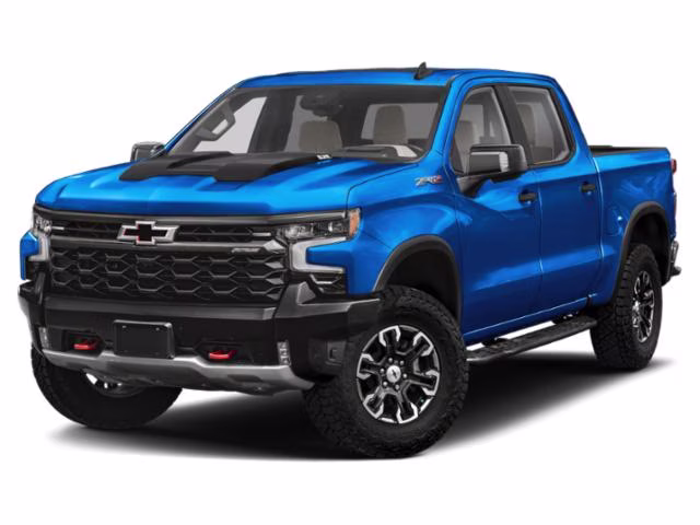 2022 Glacier Blue Metallic Chevrolet Silverado 1500 ZR2 4X4 Truck