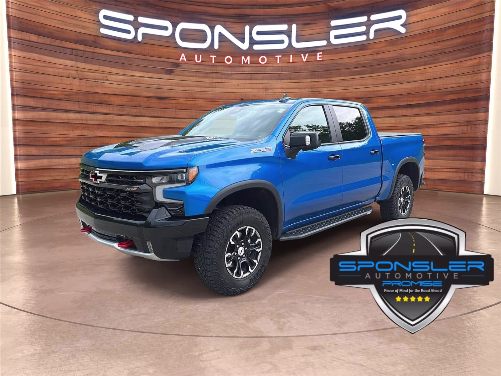 2022 Glacier Blue Metallic Chevrolet Silverado 1500 ZR2 4X4 Truck
