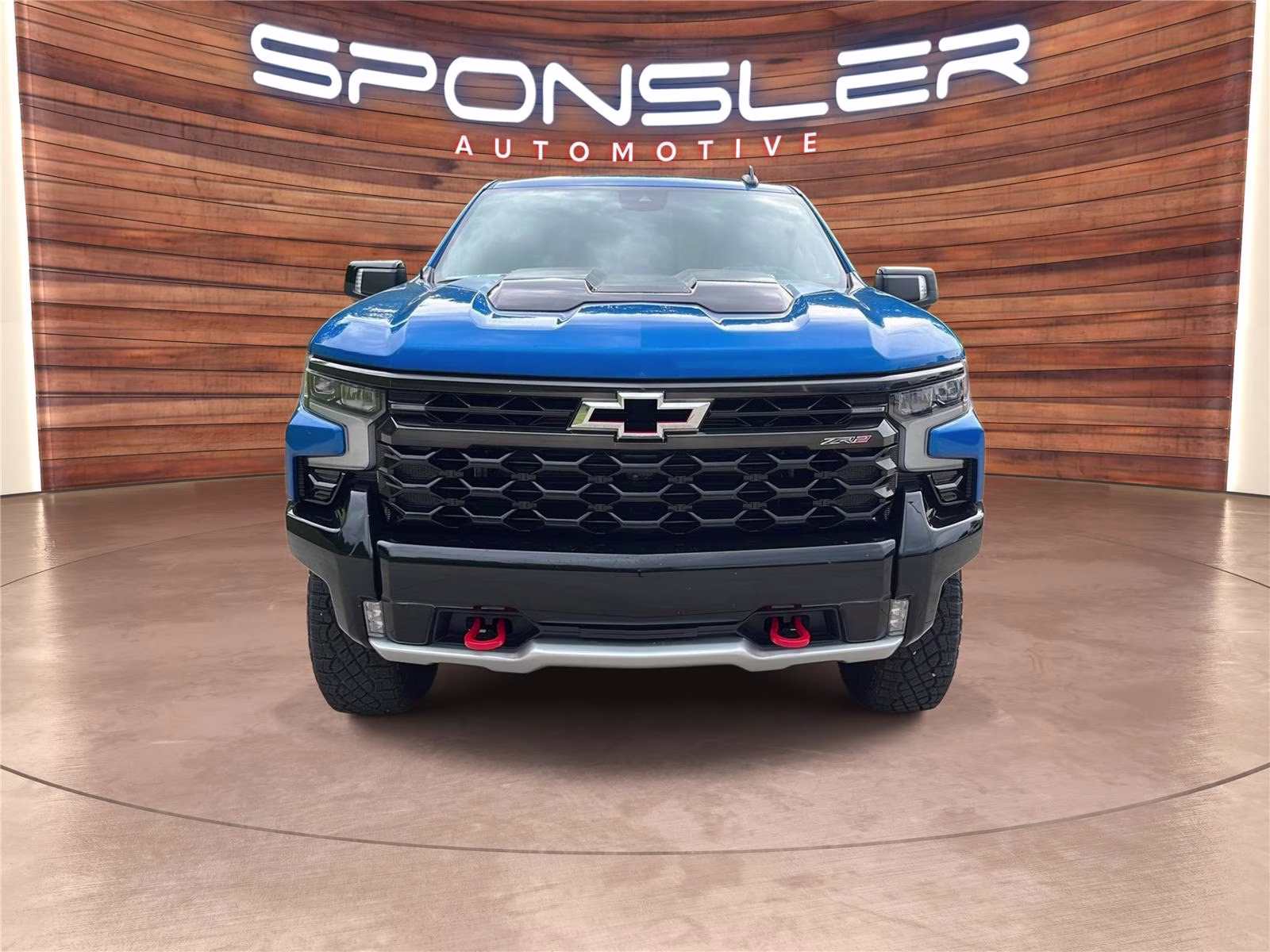 2022 Glacier Blue Metallic Chevrolet Silverado 1500 ZR2 4X4 Truck