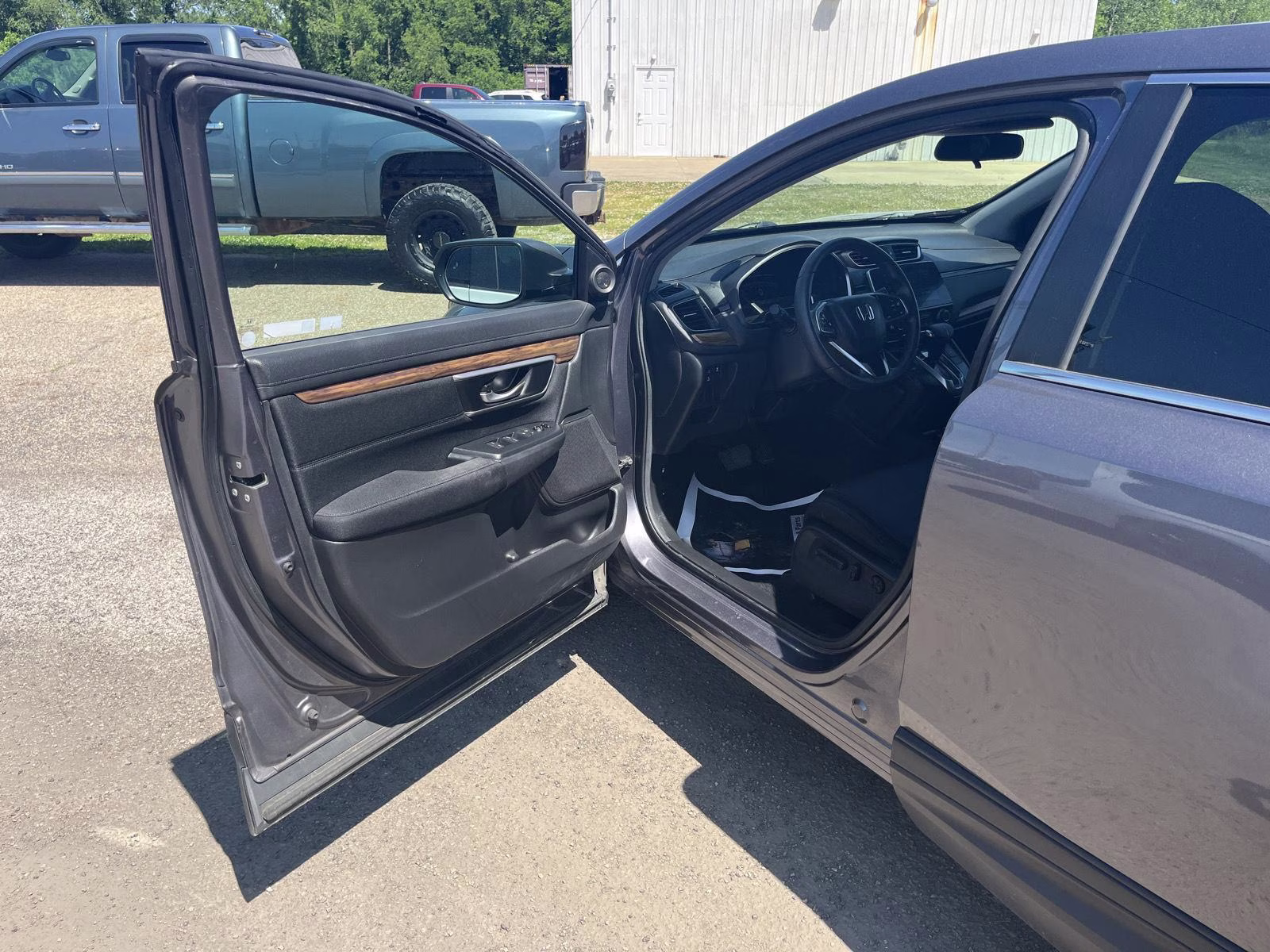2019 Modern Steel Metallic Honda CR-V EX AWD SUV