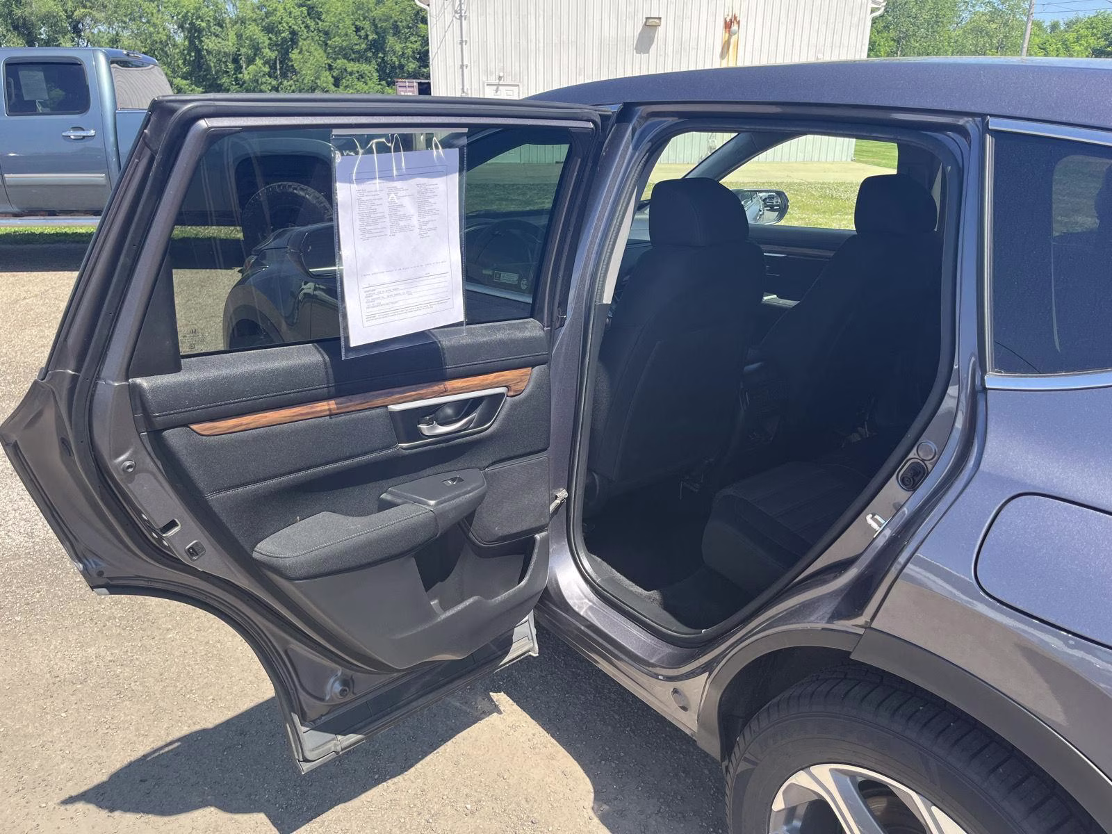 2019 Modern Steel Metallic Honda CR-V EX AWD SUV