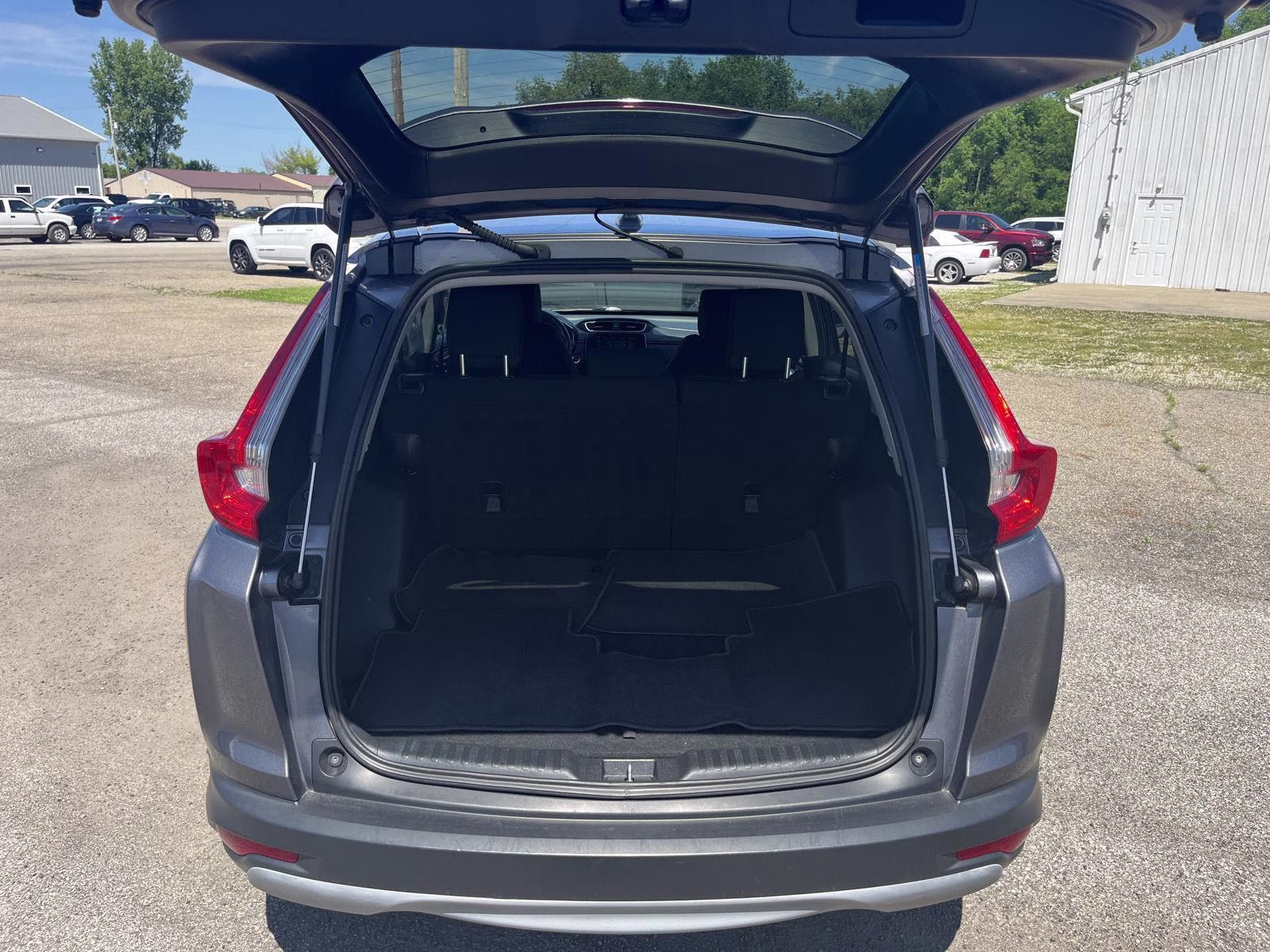 2019 Modern Steel Metallic Honda CR-V EX AWD SUV