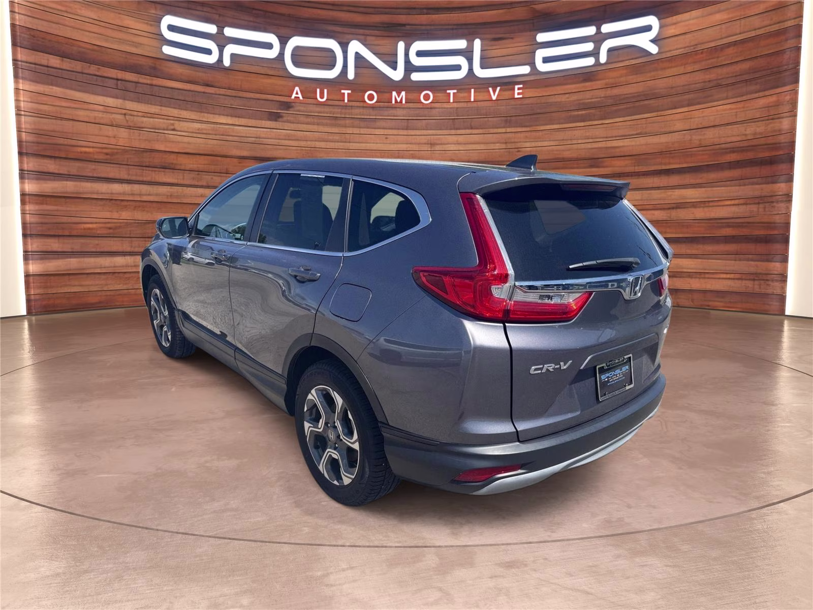 2019 Modern Steel Metallic Honda CR-V EX AWD SUV