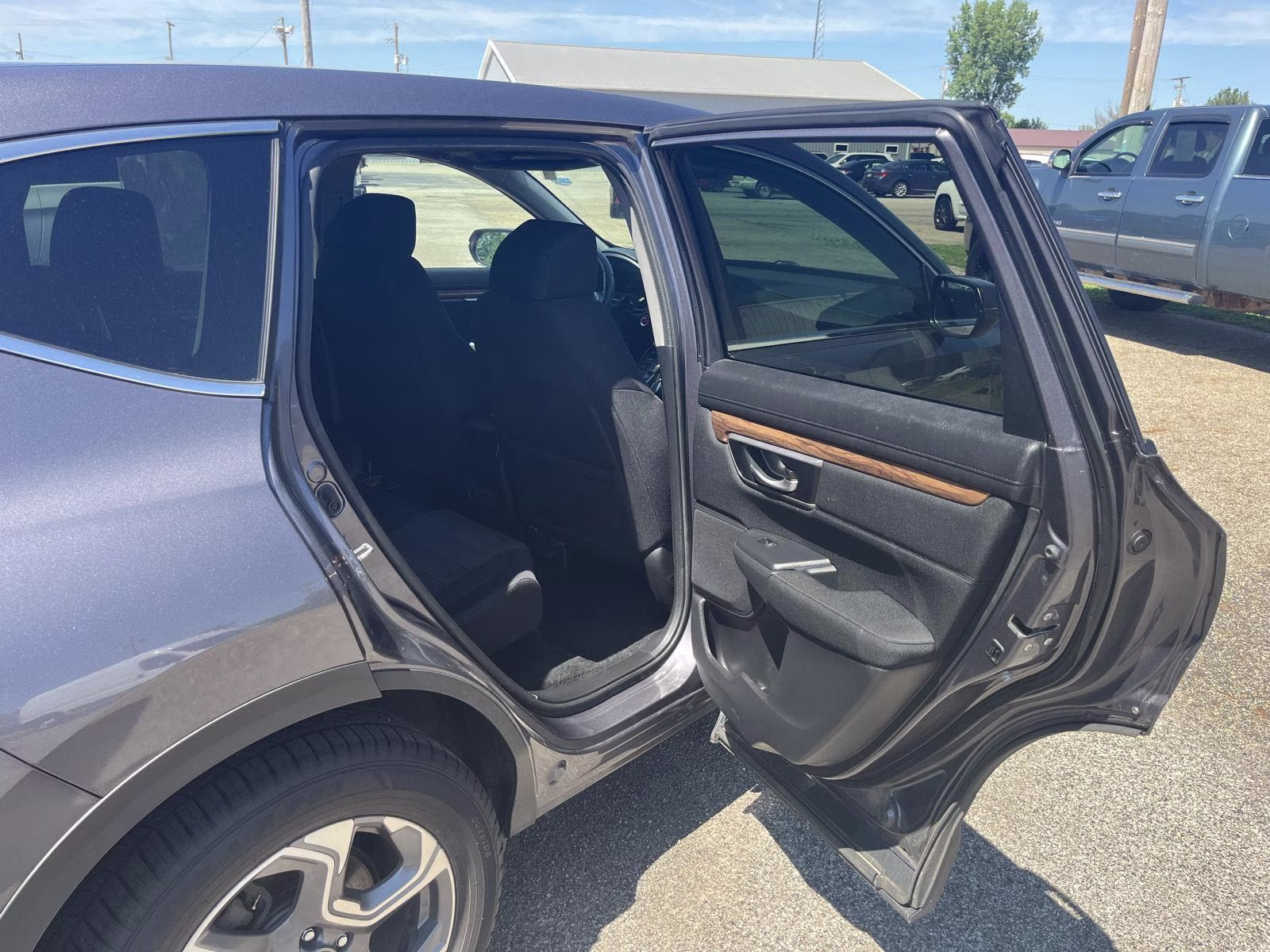 2019 Modern Steel Metallic Honda CR-V EX AWD SUV