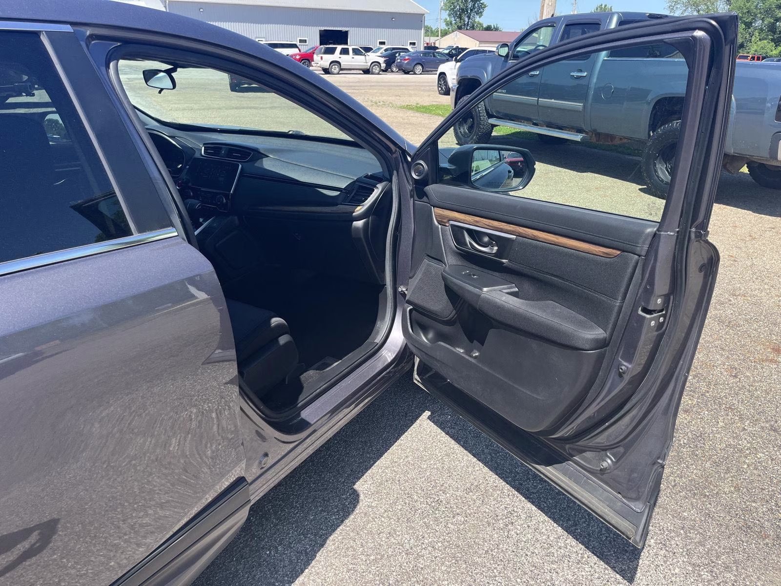 2019 Modern Steel Metallic Honda CR-V EX AWD SUV