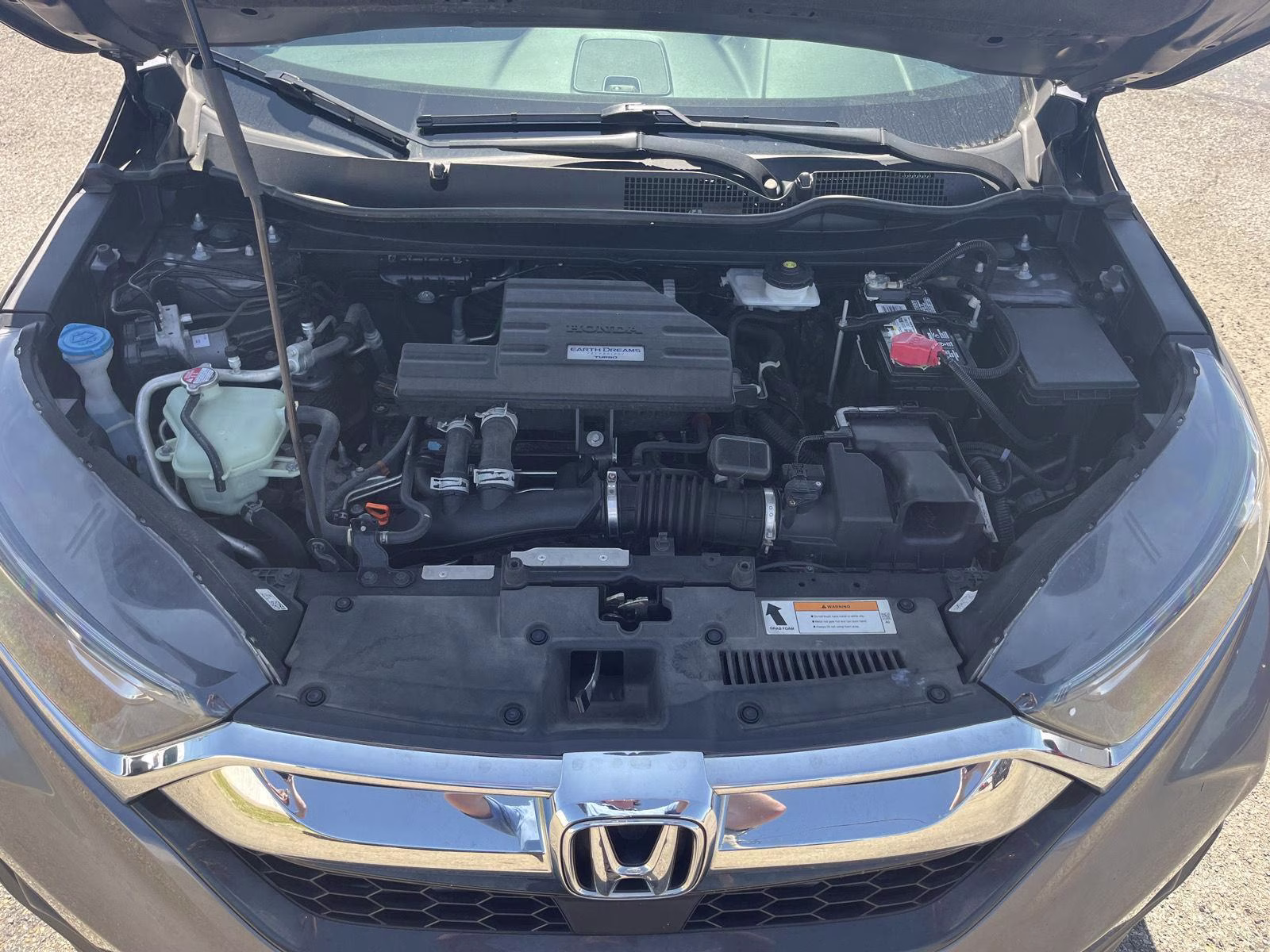 2019 Modern Steel Metallic Honda CR-V EX AWD SUV