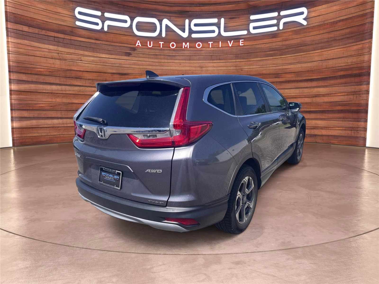 2019 Modern Steel Metallic Honda CR-V EX AWD SUV
