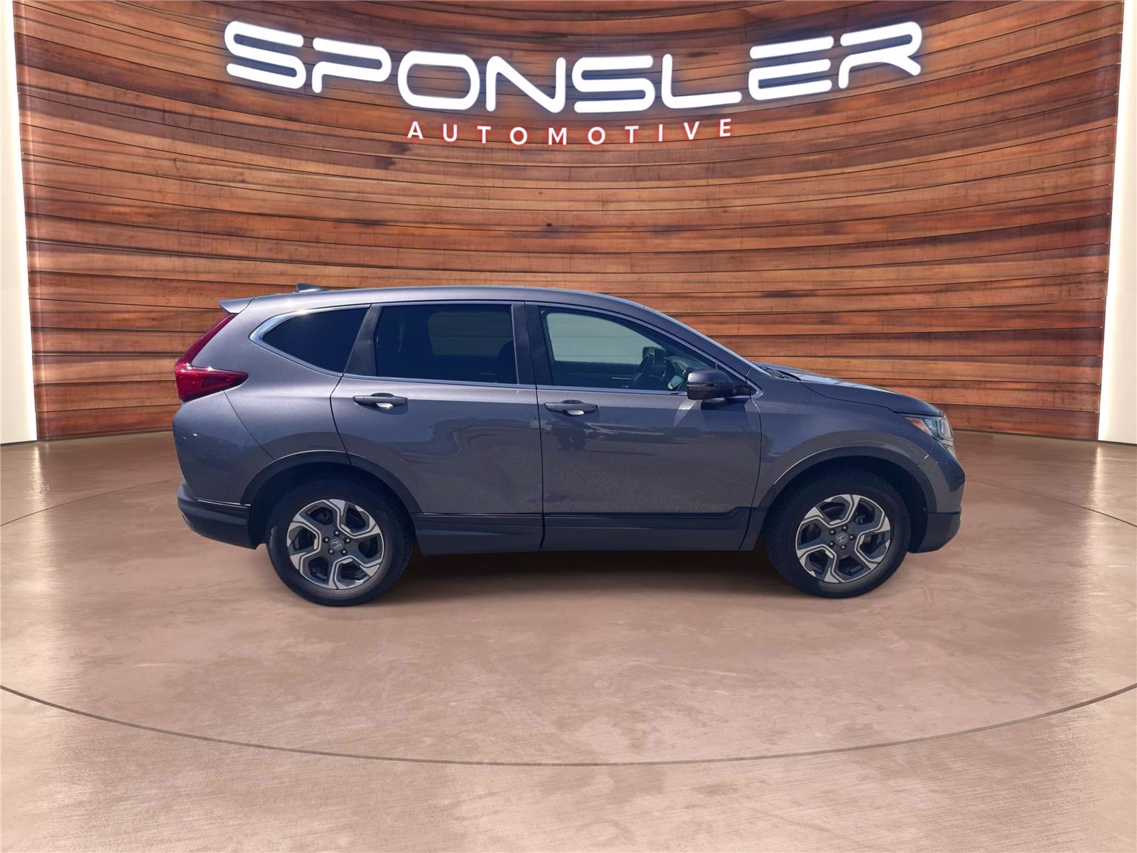 2019 Modern Steel Metallic Honda CR-V EX AWD SUV