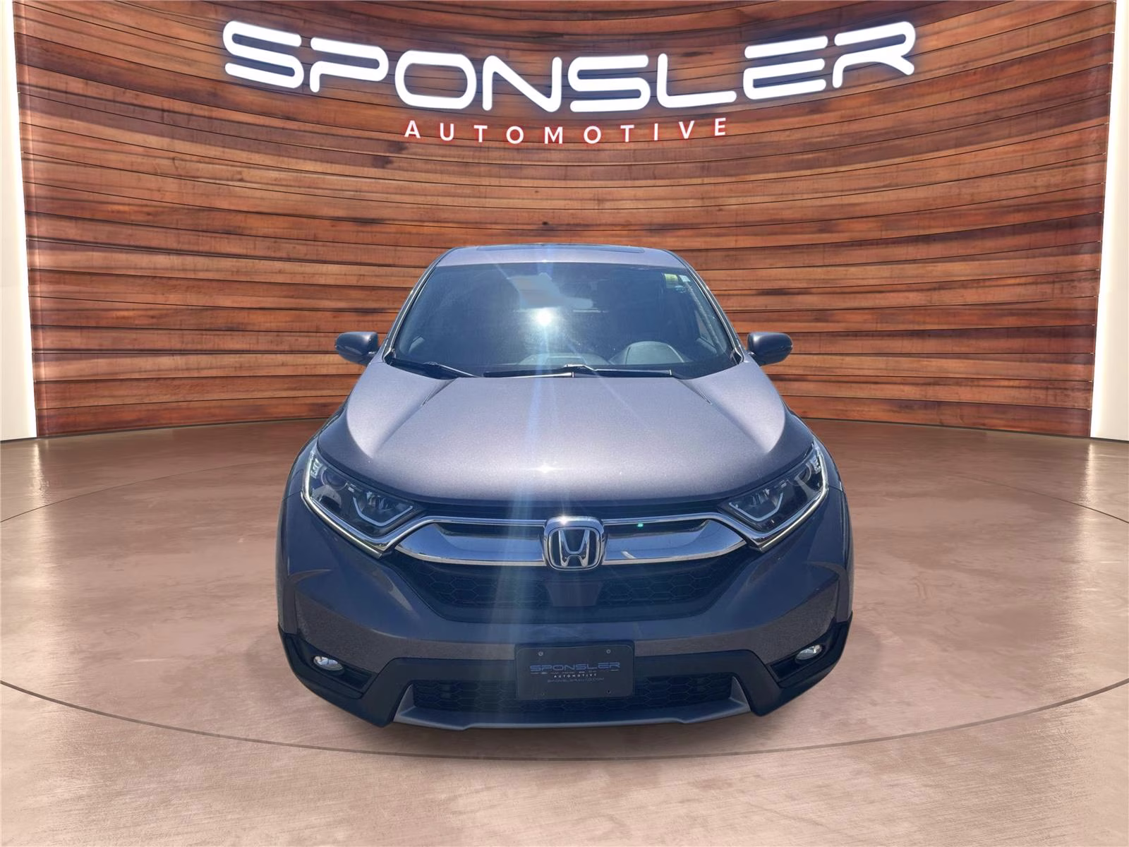 2019 Modern Steel Metallic Honda CR-V EX AWD SUV