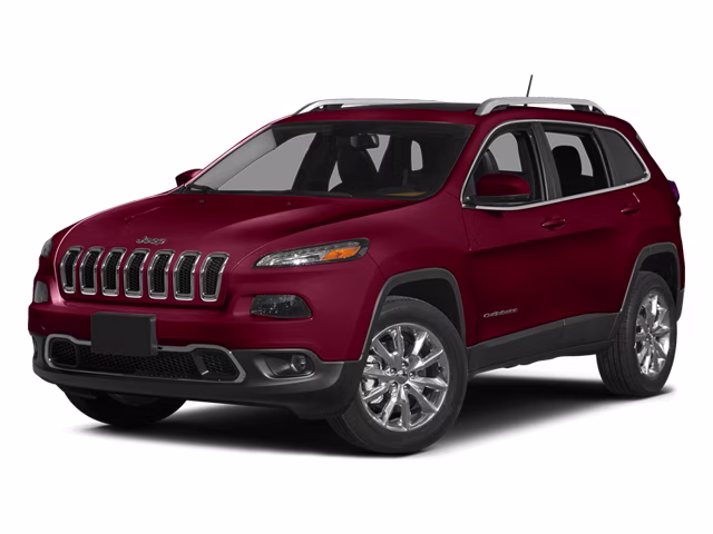 2014 DEEP CHERRY RED C Jeep Cherokee LIMITED 4X4 4WD 4DR LIMITED