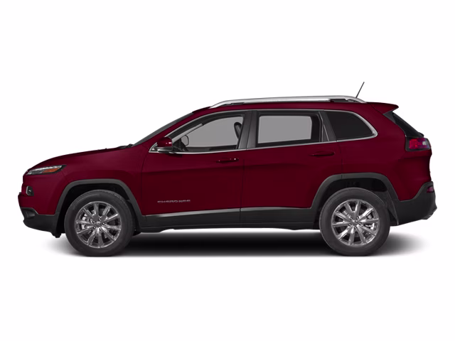 2014 DEEP CHERRY RED C Jeep Cherokee LIMITED 4X4 4WD 4DR LIMITED
