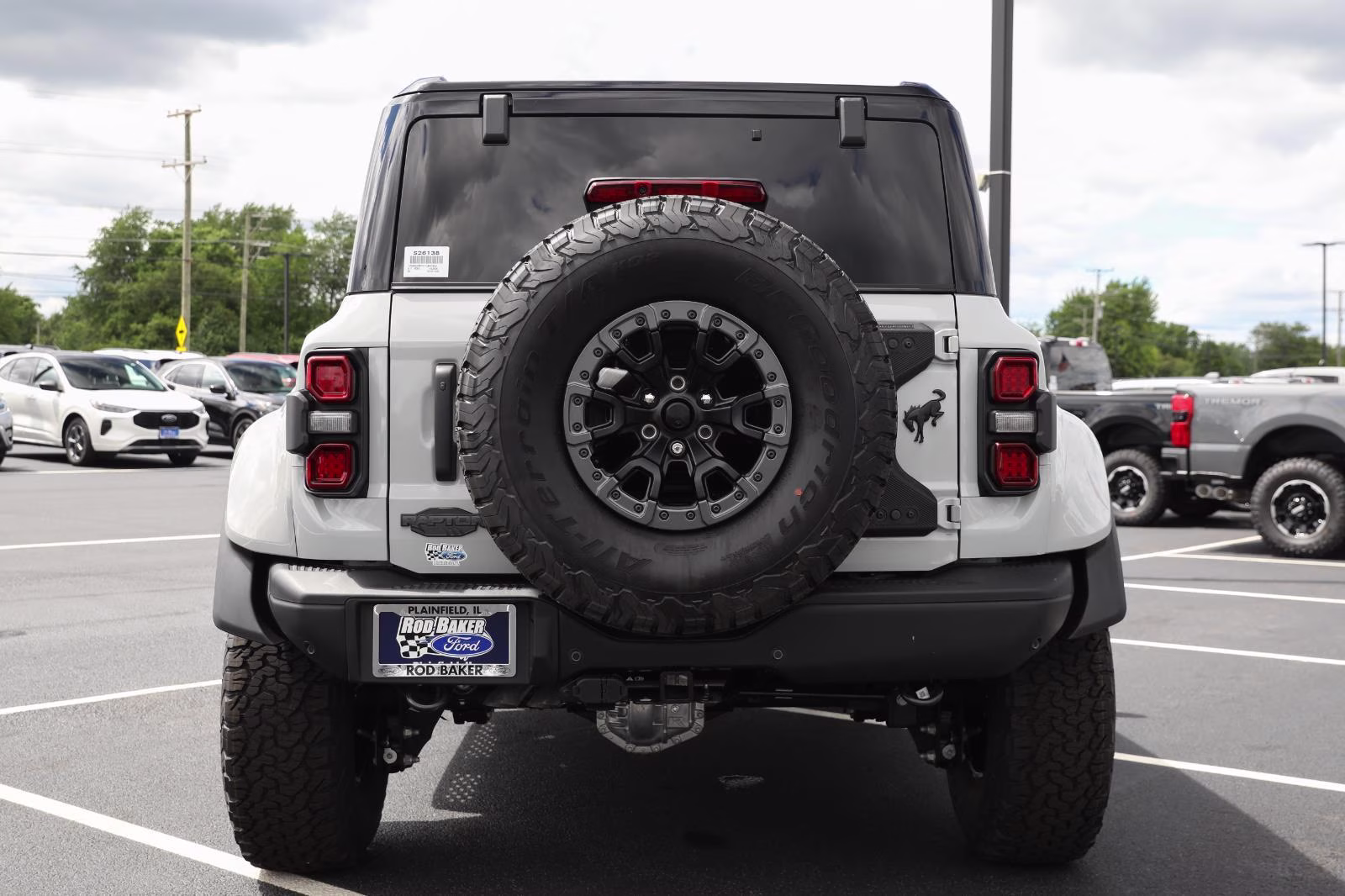 2026 Avalanche Gray Ford Bronco Raptor 4X4 SUV