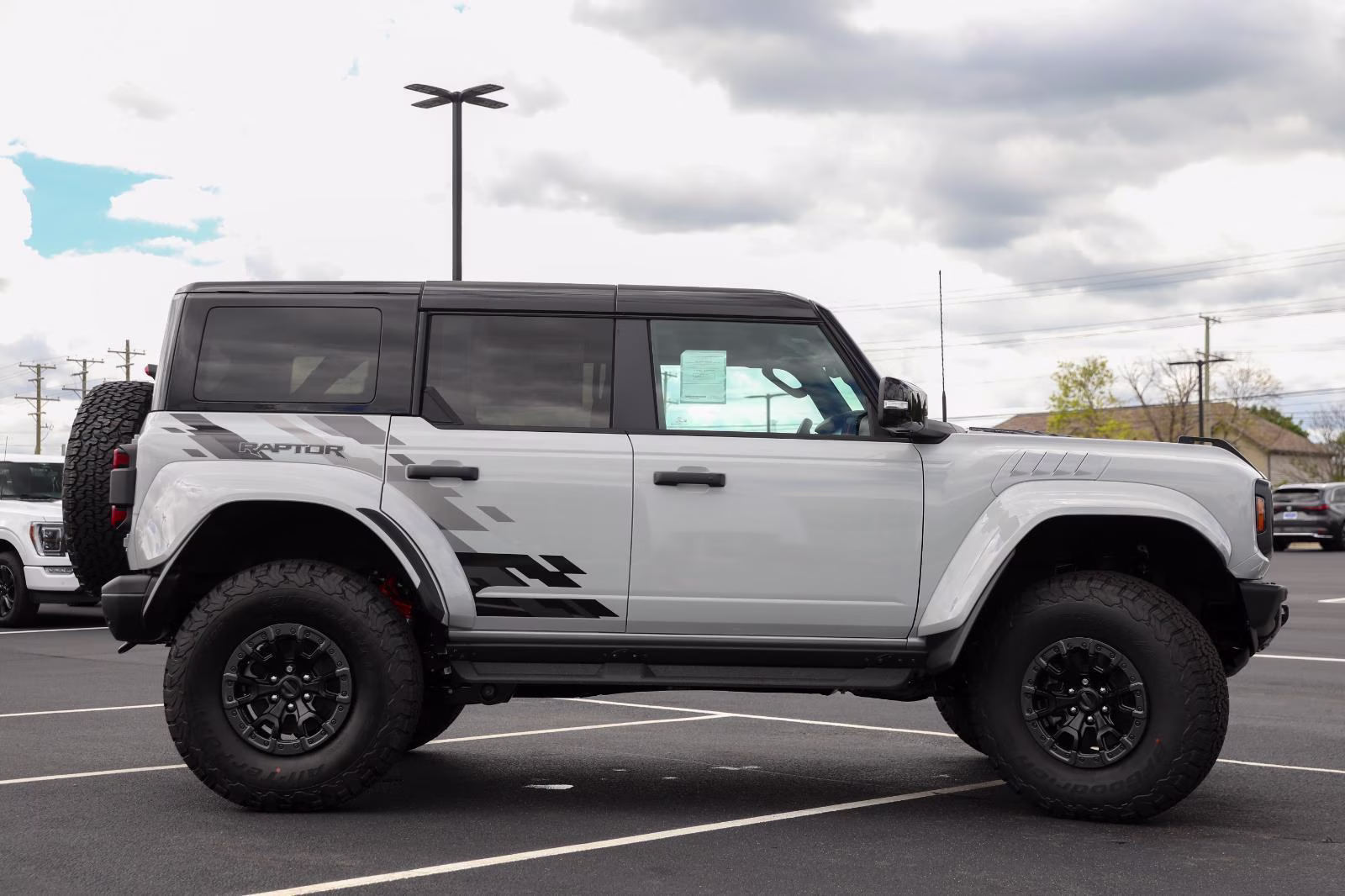 2026 Avalanche Gray Ford Bronco Raptor 4X4 SUV