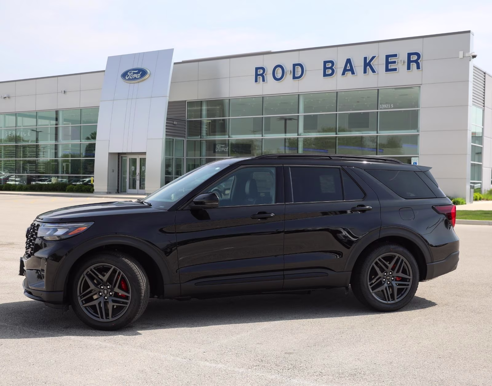 2026 Agate Black Metallic Ford Explorer ST 4X4 SUV