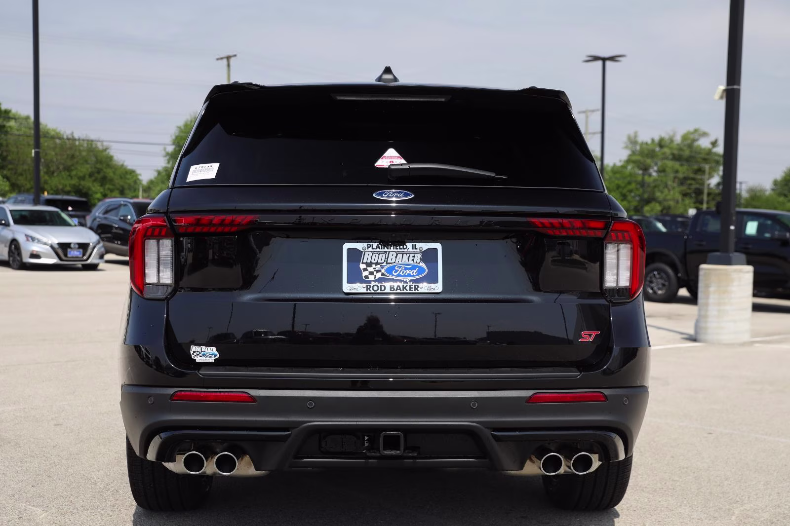 2026 Agate Black Metallic Ford Explorer ST 4X4 SUV