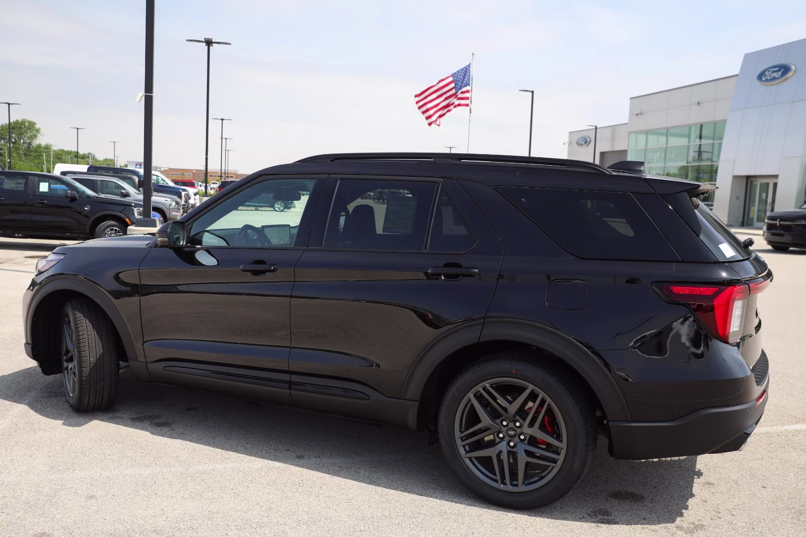 2026 Agate Black Metallic Ford Explorer ST 4X4 SUV
