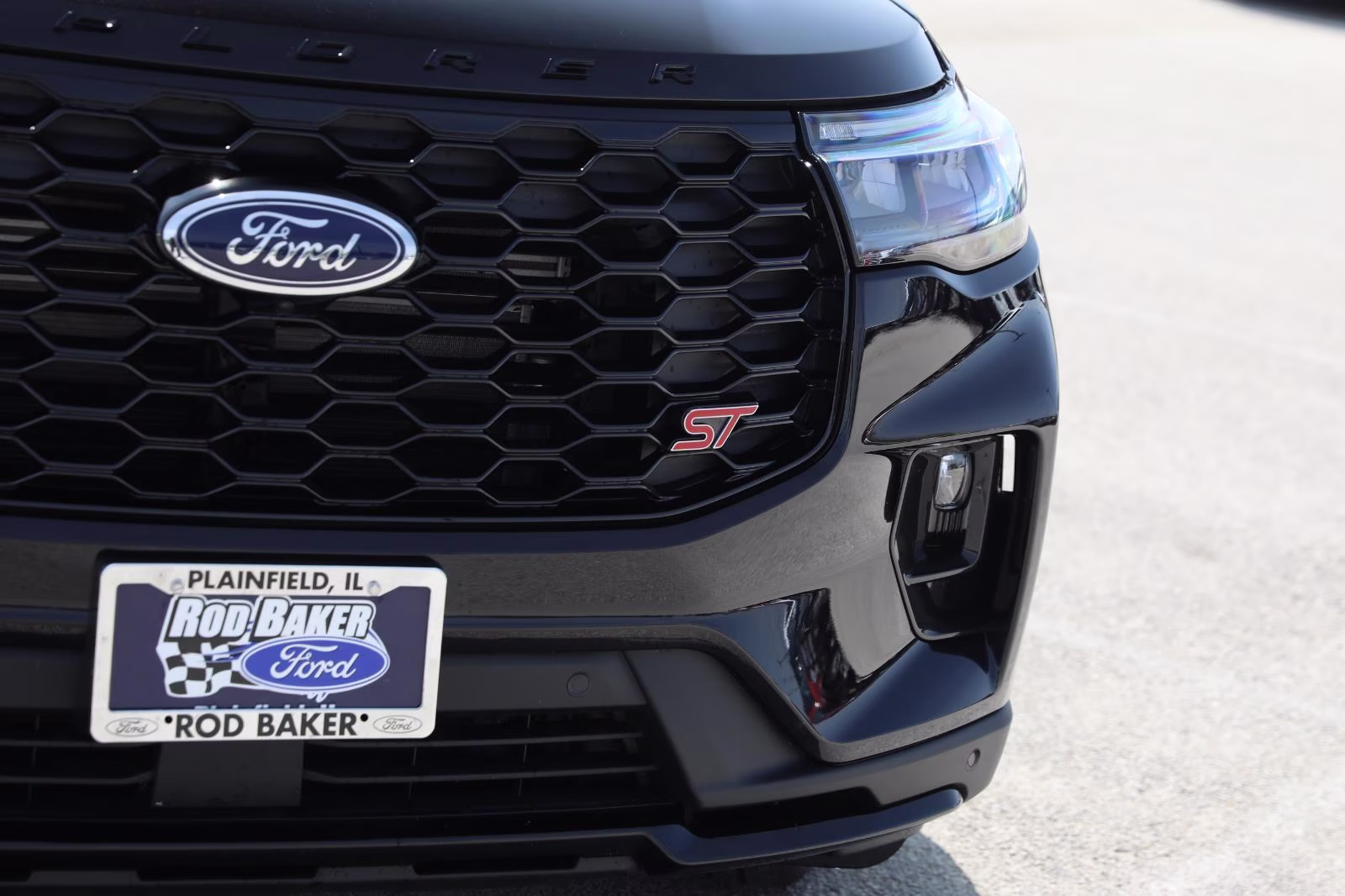 2026 Agate Black Metallic Ford Explorer ST 4X4 SUV