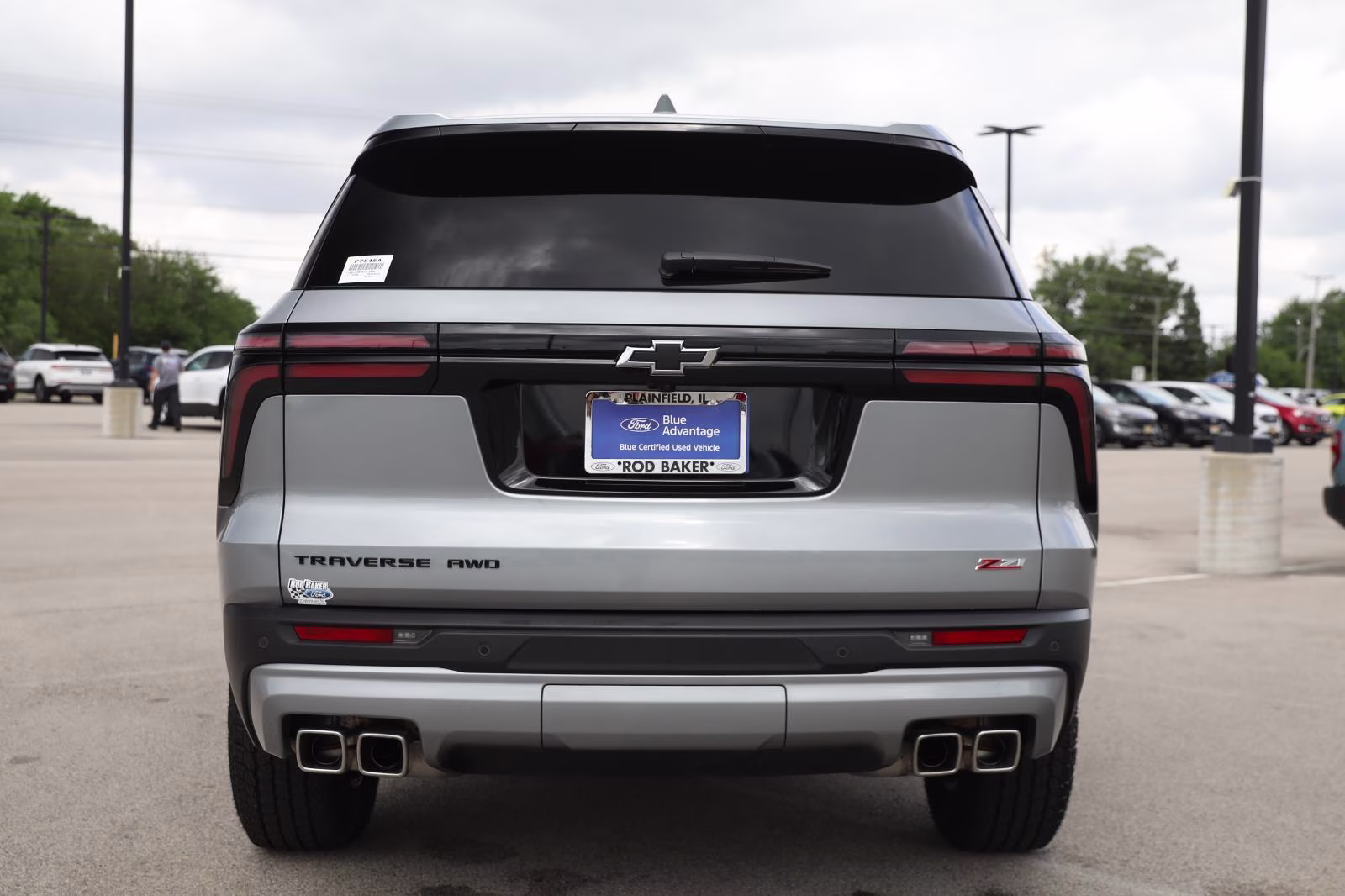 2025 Sterling Gray Metallic Chevrolet Traverse AWD Z71 AWD SUV