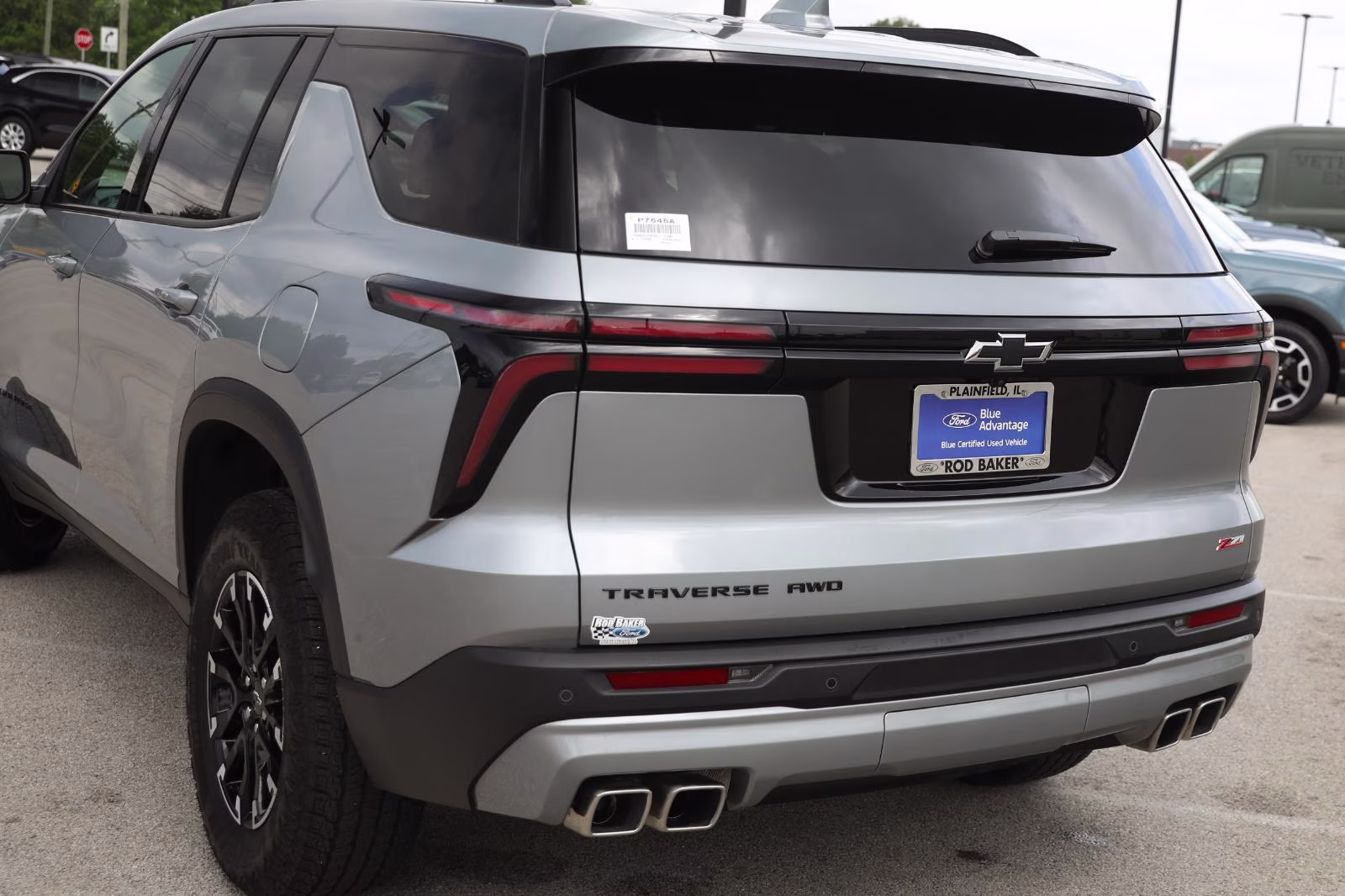 2025 Sterling Gray Metallic Chevrolet Traverse AWD Z71 AWD SUV