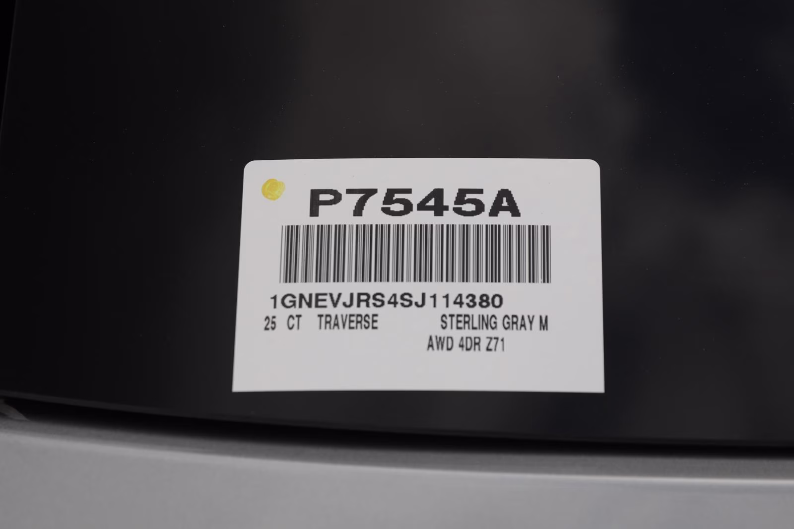 2025 Sterling Gray Metallic Chevrolet Traverse AWD Z71 AWD SUV
