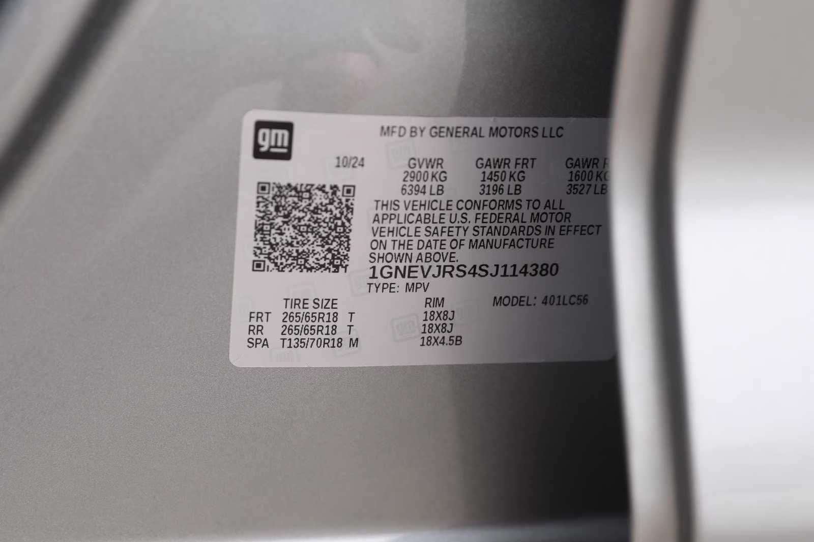 2025 Sterling Gray Metallic Chevrolet Traverse AWD Z71 AWD SUV