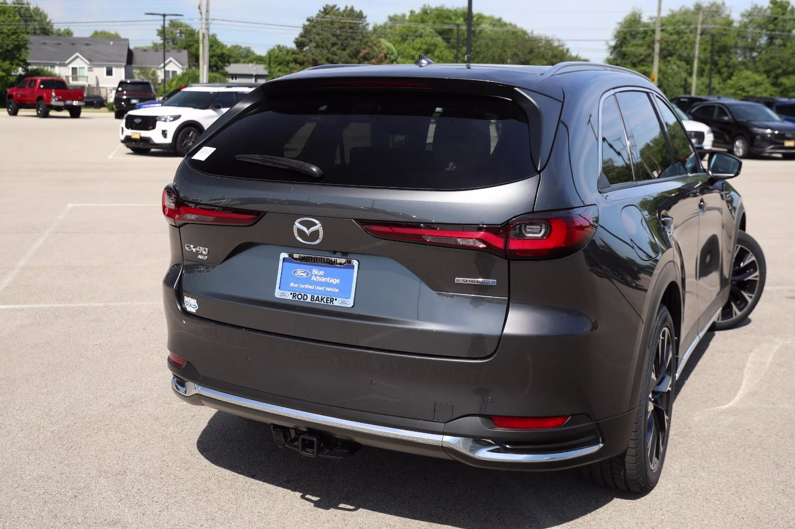2024 Machine Gray Metallic Mazda CX-90 PHEV Premium Plus AWD SUV