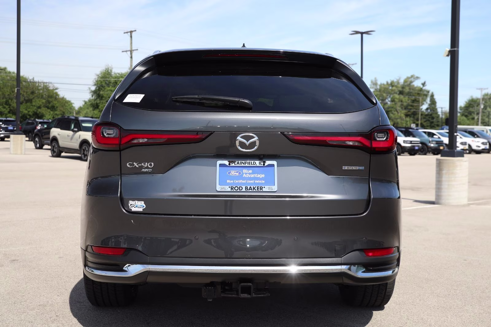 2024 Machine Gray Metallic Mazda CX-90 PHEV Premium Plus AWD SUV