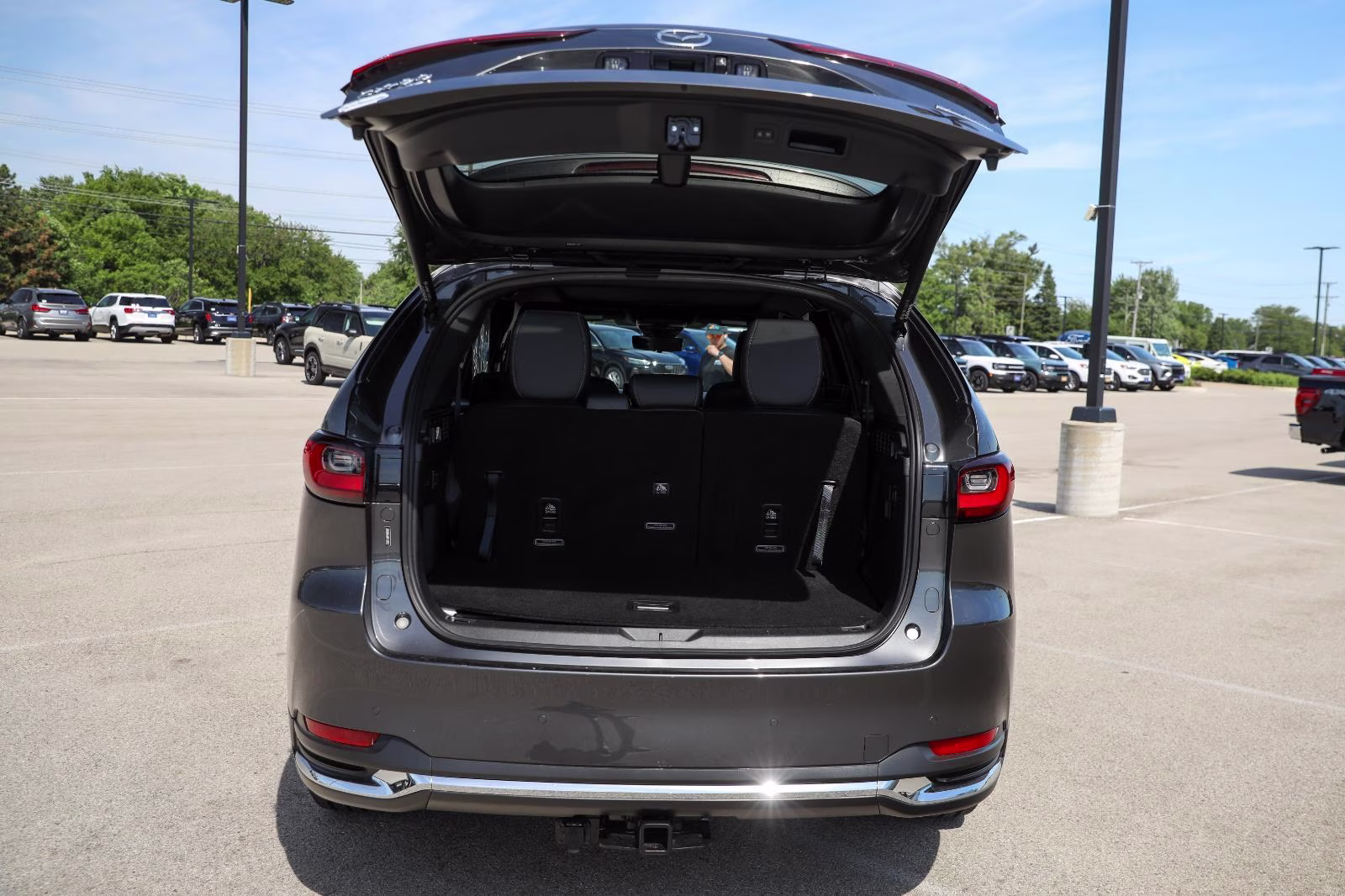 2024 Machine Gray Metallic Mazda CX-90 PHEV Premium Plus AWD SUV
