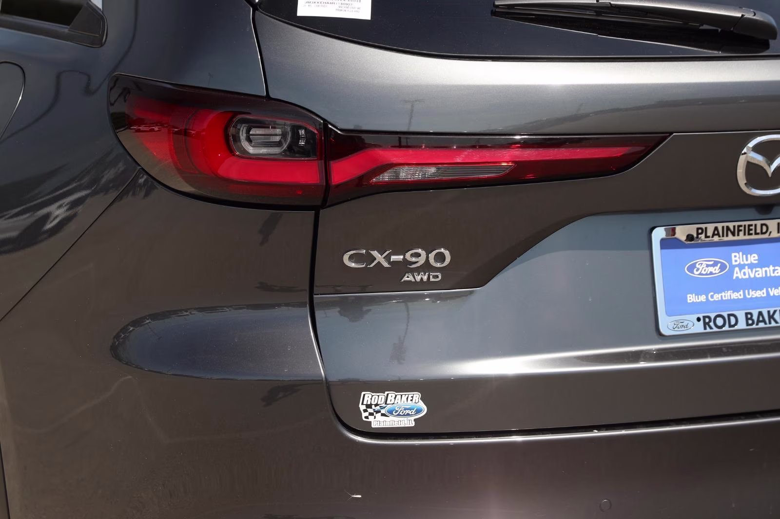 2024 Machine Gray Metallic Mazda CX-90 PHEV Premium Plus AWD SUV