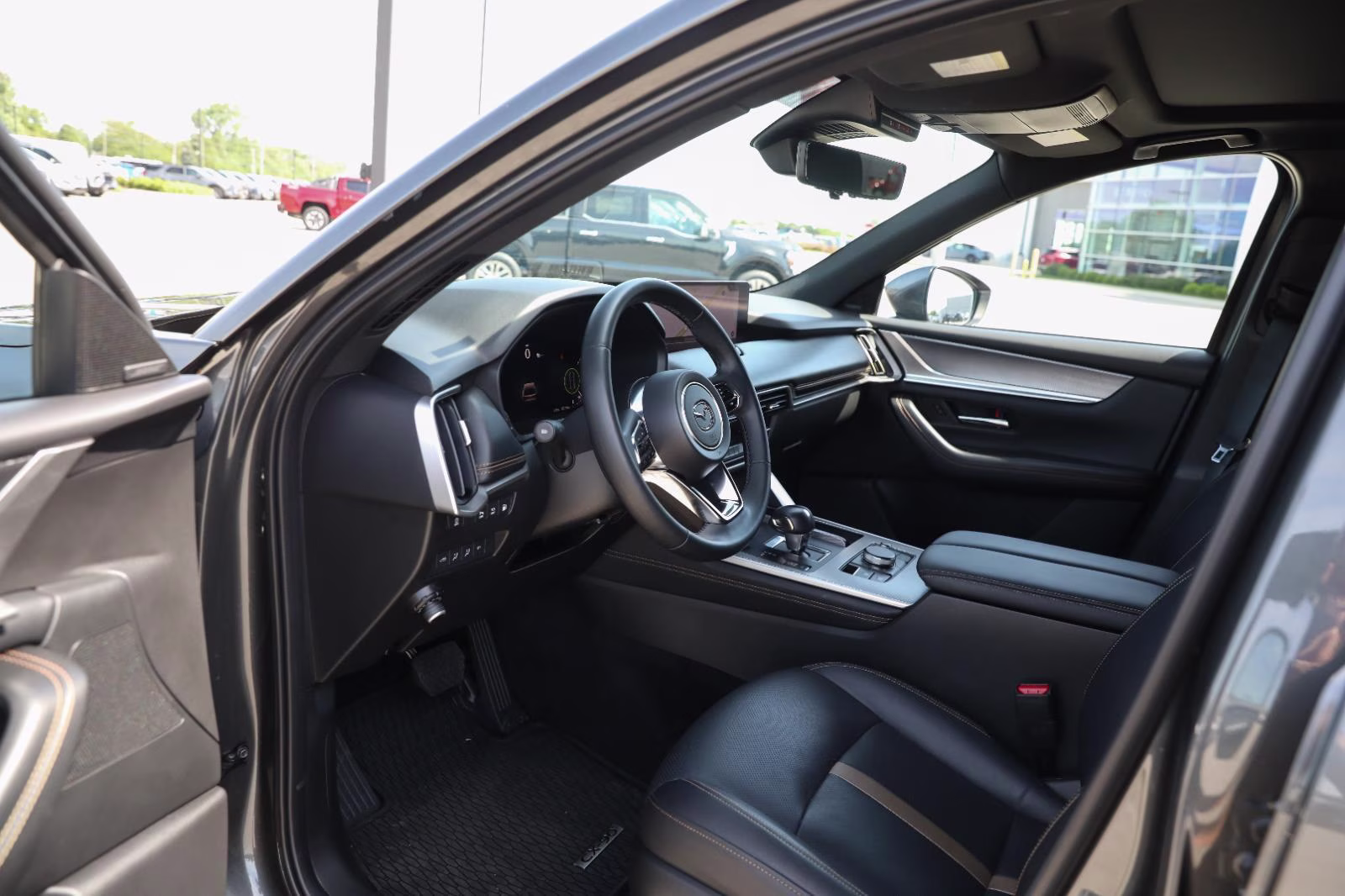 2024 Machine Gray Metallic Mazda CX-90 PHEV Premium Plus AWD SUV