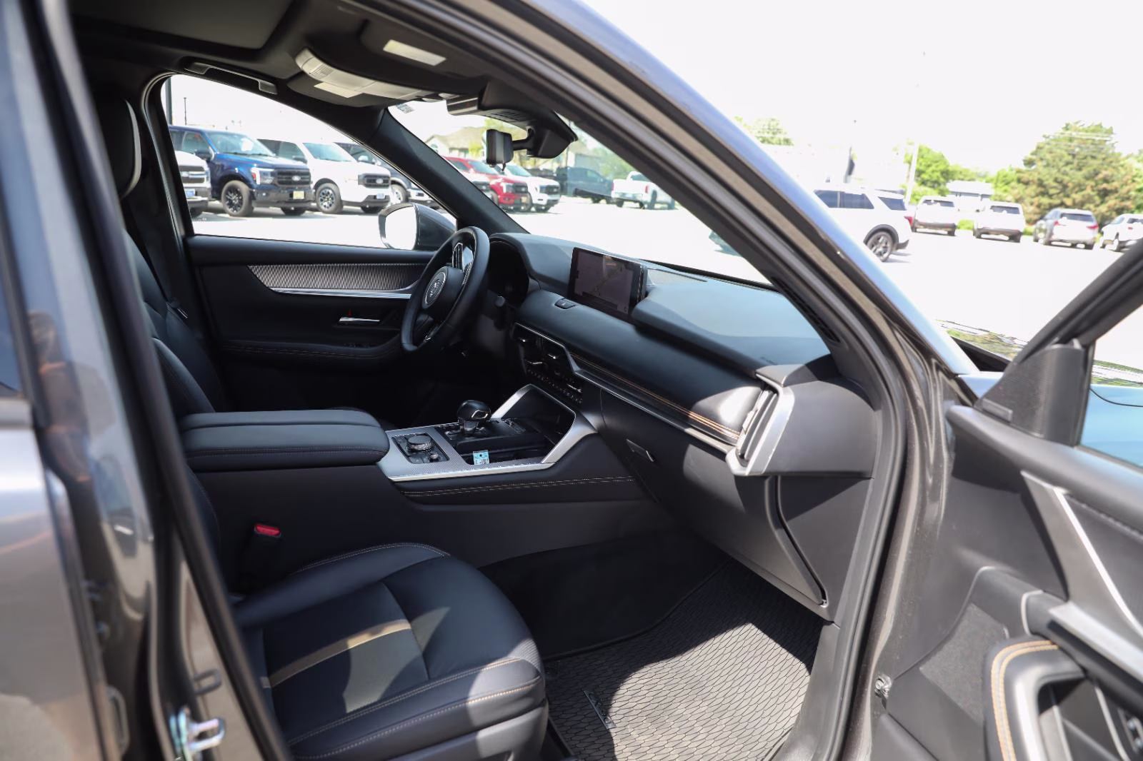 2024 Machine Gray Metallic Mazda CX-90 PHEV Premium Plus AWD SUV