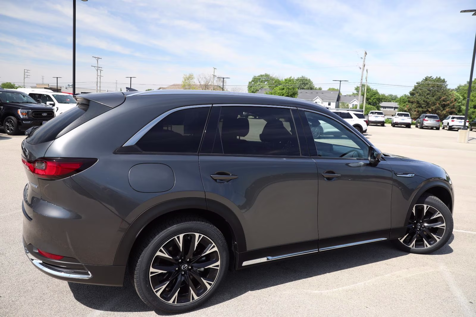2024 Machine Gray Metallic Mazda CX-90 PHEV Premium Plus AWD SUV
