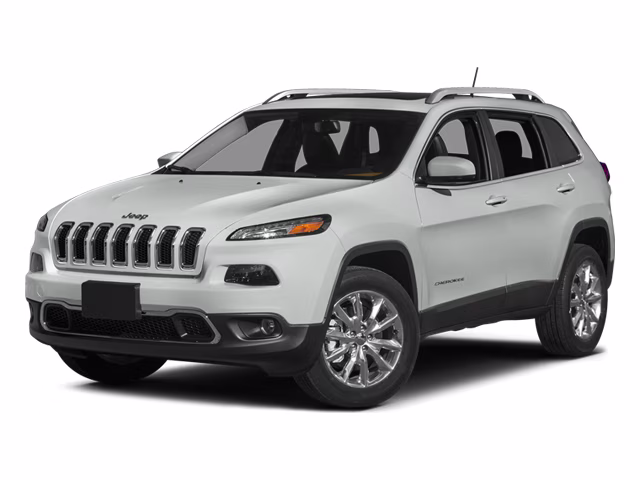 2014 Bright White Clearcoat Jeep Cherokee Latitude 4X4 SUV