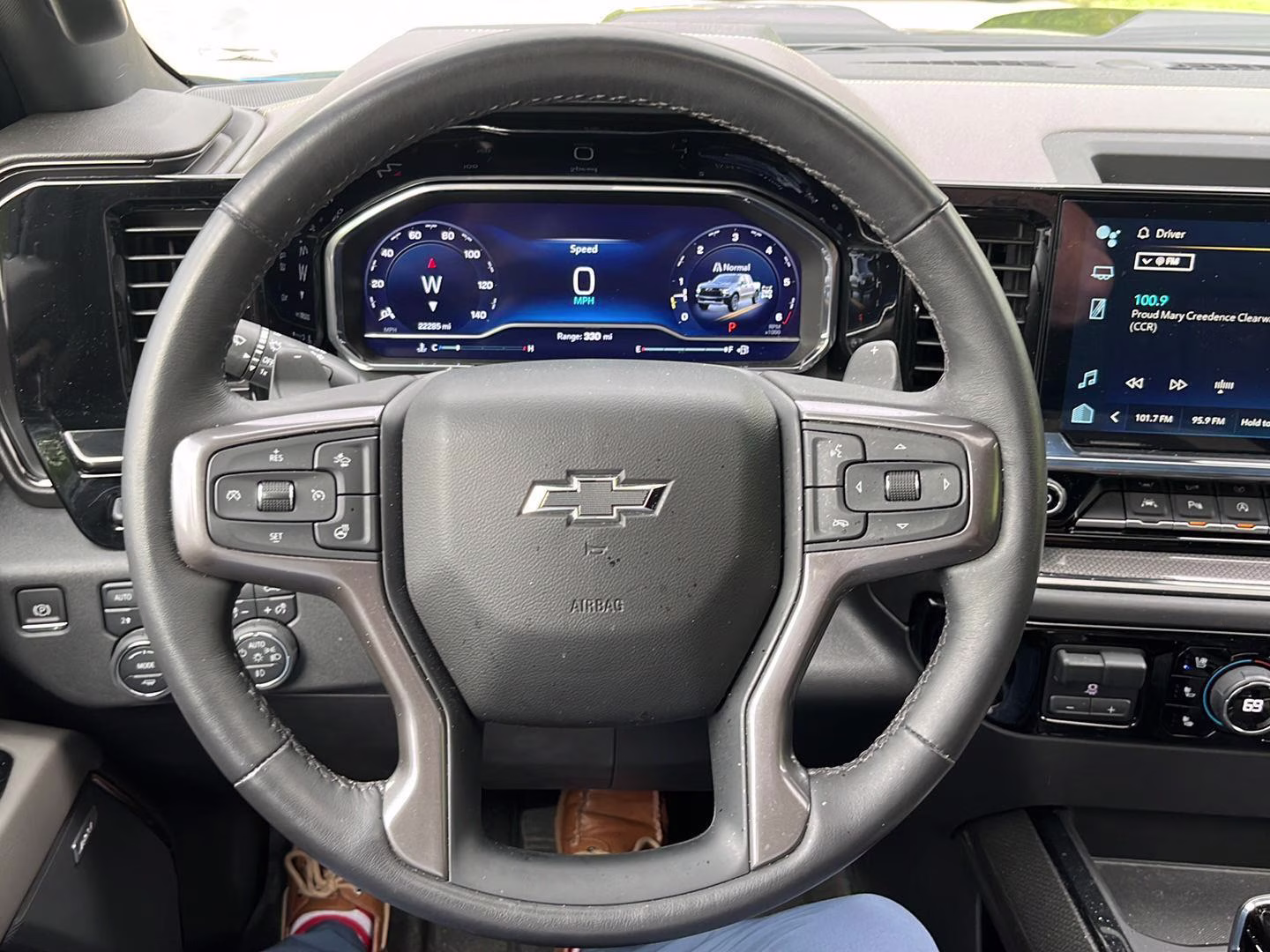 2022 Glacier Blue Metallic Chevrolet Silverado 1500 ZR2 4X4 Truck